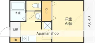 ルミエール西北【2階】の間取り