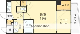 セレニテ甲子園Ⅰ【517号室】の間取り
