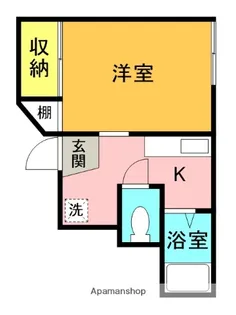 兵庫県西宮市城ケ堀町【マンション】の間取り