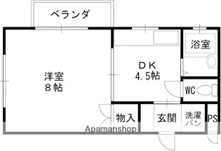 ステラハウス28【106号室】の間取り