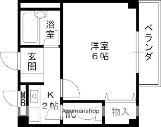 ルレーブ【302号室】の間取り