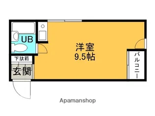 ルミナス西宮【503号室】の間取り