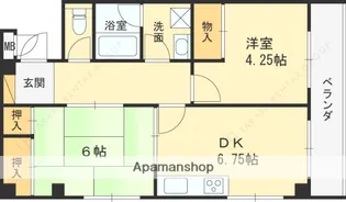 リーベスト広田【203号室】の間取り