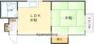 サニーハウス【2階】の間取り