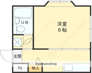 ハイツヤマトⅡ【101号室】の間取り