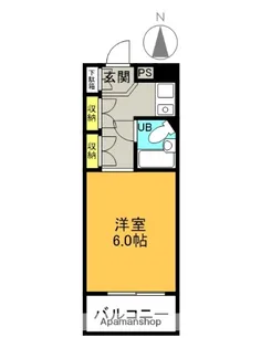 1Kの間取り画像