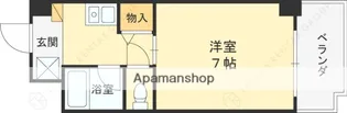 アーバネックス西宮門戸【3階】の間取り