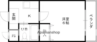 パティオ甲子園口【3階】の間取り