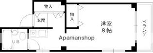 竹下ハイツ【3階】の間取り