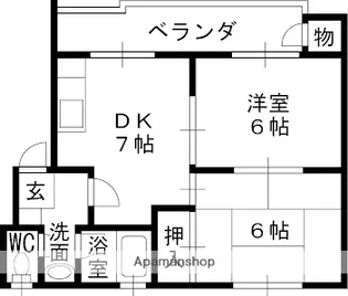 ライラック・ハウス【301号室】の間取り