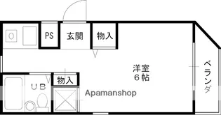 ロイヤルメゾン西宮北口Ⅷ【104号室】の間取り