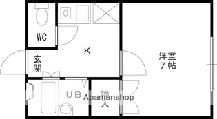 DUO高賞【2階】の間取り