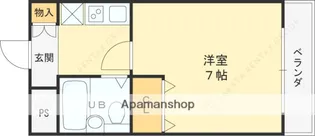リアライズ逆瀬川(旧スプリング逆瀬川)【4階】の間取り