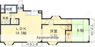 エスポアール西宮北口Ⅱ【207号室】の間取り