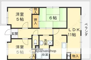ピノサンテ【505号室】の間取り