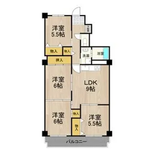 4DKの間取り画像