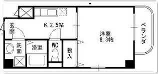 エトワール【3階】の間取り