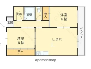 アーバンステージ【106号室】の間取り