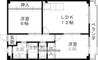 アーバンステージ【105号室】の間取り