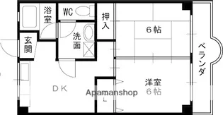 白井マンション【3階】の間取り
