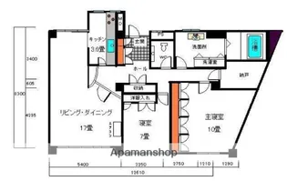 菊谷ヒルズ【F-102号室】の間取り