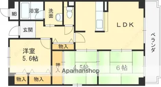 レルンブラール【1階】の間取り