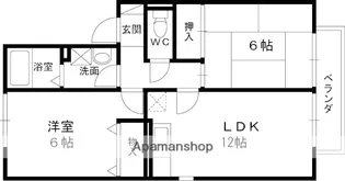 マドレミホ【1階】の間取り