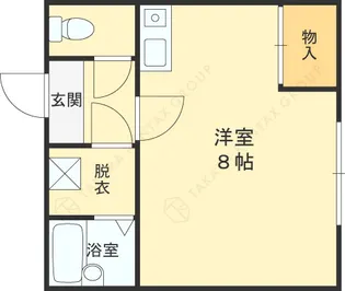 兵庫県西宮市市庭町【アパート】の間取り