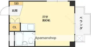 兵庫県西宮市小松南町1丁目【マンション】の間取り