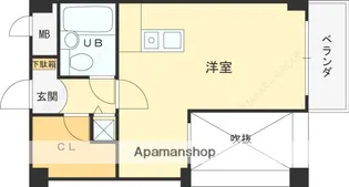 ホープ芦屋【306号室】の間取り