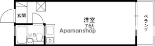 兵庫県西宮市里中町2丁目【マンション】の間取り