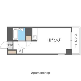 ハッピーコート塚口駅前【3階】の間取り