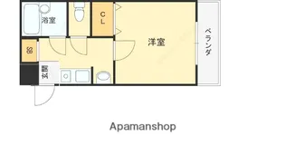 ステラハウス5【305号室】の間取り