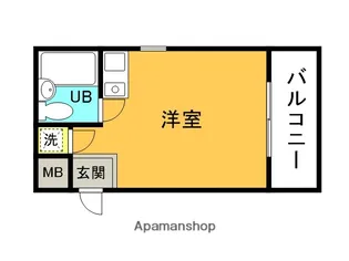 兵庫県西宮市上甲子園1丁目【マンション】の間取り