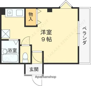 リアライズ夙川【2階】の間取り