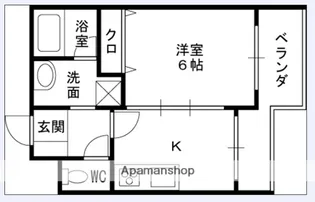 サウスサイド武庫之荘【4階】の間取り