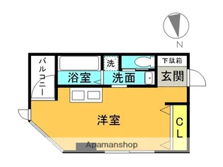 ウイング曙【5階】の間取り