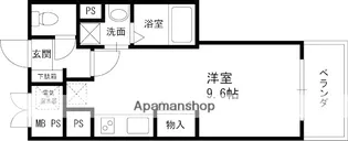 シェルプールⅤ【105号室】の間取り