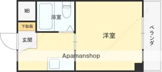 ロイヤルコート西宮門戸【3階】の間取り