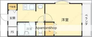 ストーンヘンジ【107号室】の間取り