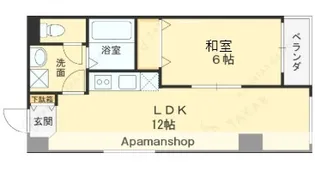 グレースメモリー宝塚【604号室】の間取り