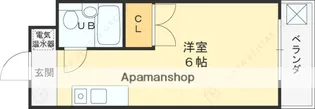 シンコーヴィラ【203号室】の間取り