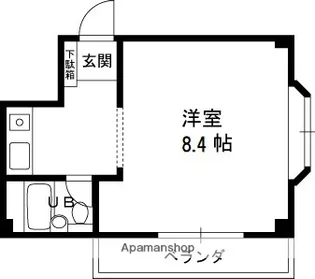 第一モギハイツ【3階】の間取り