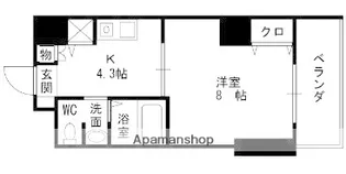 兵庫県尼崎市南塚口町1丁目【マンション】の間取り