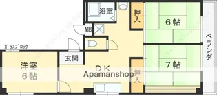 宮前ビル【3階】の間取り