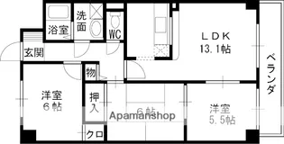 グレース17【2階】の間取り