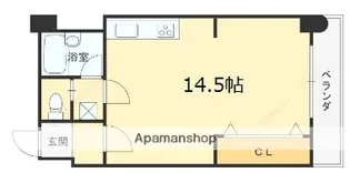 ヴォーン夙川【3階】の間取り