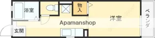 1Kの間取り画像