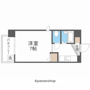 グレイスマンション4番館【2階】の間取り