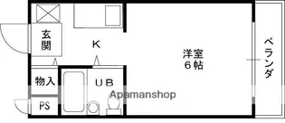 ベルラヴィーネ【2階】の間取り